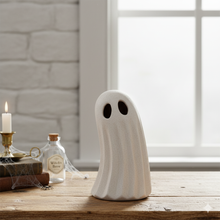 Load image into Gallery viewer, Large Stoneware Standing Ghost Figure
