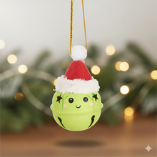 Load image into Gallery viewer, Sass &amp; Belle Sprout In Santa Hat Ornament
