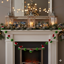 Load image into Gallery viewer, Sass &amp; Belle Felt Sprout Christmas Garland
