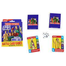 Load image into Gallery viewer, Horrible Histories Battle Card Game - Stone Age to Middle Ages
