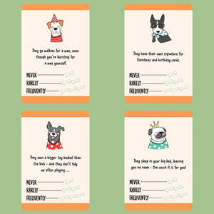 How To Tell If Your Dog Is Spoiled Card Game