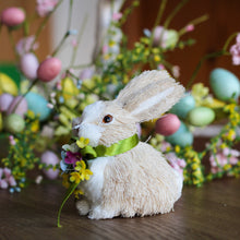 Load image into Gallery viewer, Small Bristle Bunny With False Flowers
