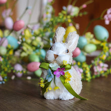 Load image into Gallery viewer, Small Bristle Bunny With False Flowers
