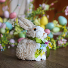 Load image into Gallery viewer, Small Bristle Bunny With False Flowers
