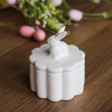 Load image into Gallery viewer, Porcelain Ceramic Jars With Rabbit Detail - Various Sizes
