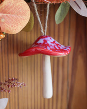 Load image into Gallery viewer, Stunning Ceramic Hanging Mushroom Ornament
