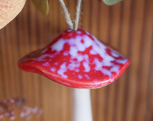 Load image into Gallery viewer, Stunning Ceramic Hanging Mushroom Ornament
