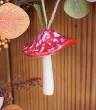 Load image into Gallery viewer, Stunning Ceramic Hanging Mushroom Ornament
