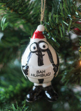 Load image into Gallery viewer, 'Bah Humbug' Ceramic Christmas Tree Ornament
