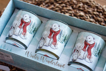 Load image into Gallery viewer, Set of 3 Polar Bear &amp; Penguin Candles
