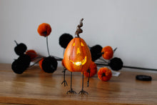 Load image into Gallery viewer, Heaven Sends Metal &amp; Resin Light Up Pumpkin - Various Styles
