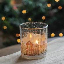 Load image into Gallery viewer, Starry Night Glass Tealight Holder
