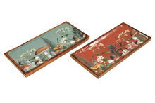 Load image into Gallery viewer, Mango Wood &amp; Enamel Wild Mushroom Tray - Various Colours
