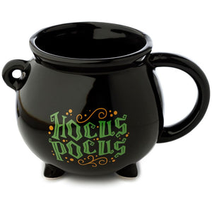 Ceramic 'Hocus Pocus' Cauldron Shaped Mug