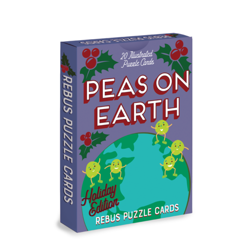 Peas On Earth Festive Puzzle Card Game