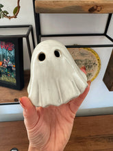 Load image into Gallery viewer, Stoneware Ceramic LED Light Up Ghost - Derbyshire Gift Centre
