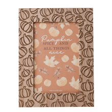 Load image into Gallery viewer, Pumpkin Pattern Engraved Wooden Photo Frame - 4 x 6
