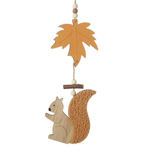Heaven Sends Wooden Squirrel Hanging Decoration