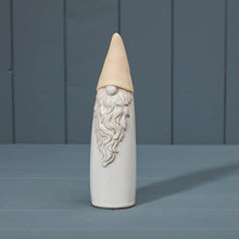 Load image into Gallery viewer, Stoneware Ceramic Natural Santa Gonk Ornament - Various Sizes
