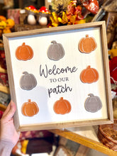 Load image into Gallery viewer, &#39;Welcome To Our Patch&#39; Wooden Plaque

