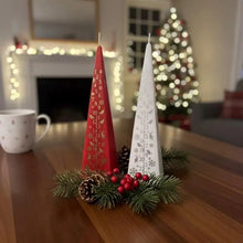 Load image into Gallery viewer, 20cm Pillar Advent Candle - Various Colours
