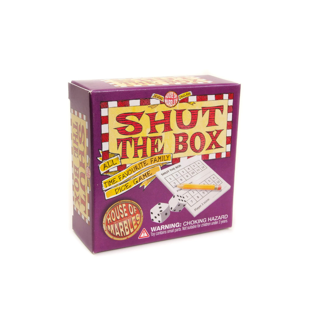 House of Marbles Shut The Box Game