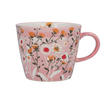 Load image into Gallery viewer, Gisela Graham Wild Daisy Stoneware Mug - Pink - Derbyshire Gift Centre
