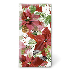 Christmas Poinsettia Tissues