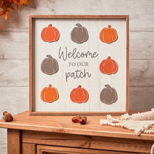 Load image into Gallery viewer, &#39;Welcome To Our Patch&#39; Wooden Plaque
