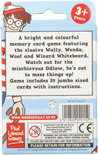 Load image into Gallery viewer, Where&#39;s Wally Memory Card Game
