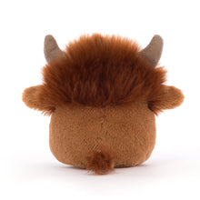 Load image into Gallery viewer, Jellycat Amuseabean Highland Cow
