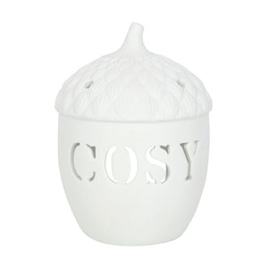 Ceramic Acorn Tealight Candle Holder