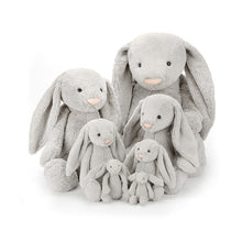 Load image into Gallery viewer, Jellycat Bashful Bunny - Silver, various sizes - Derbyshire Gift Centre
