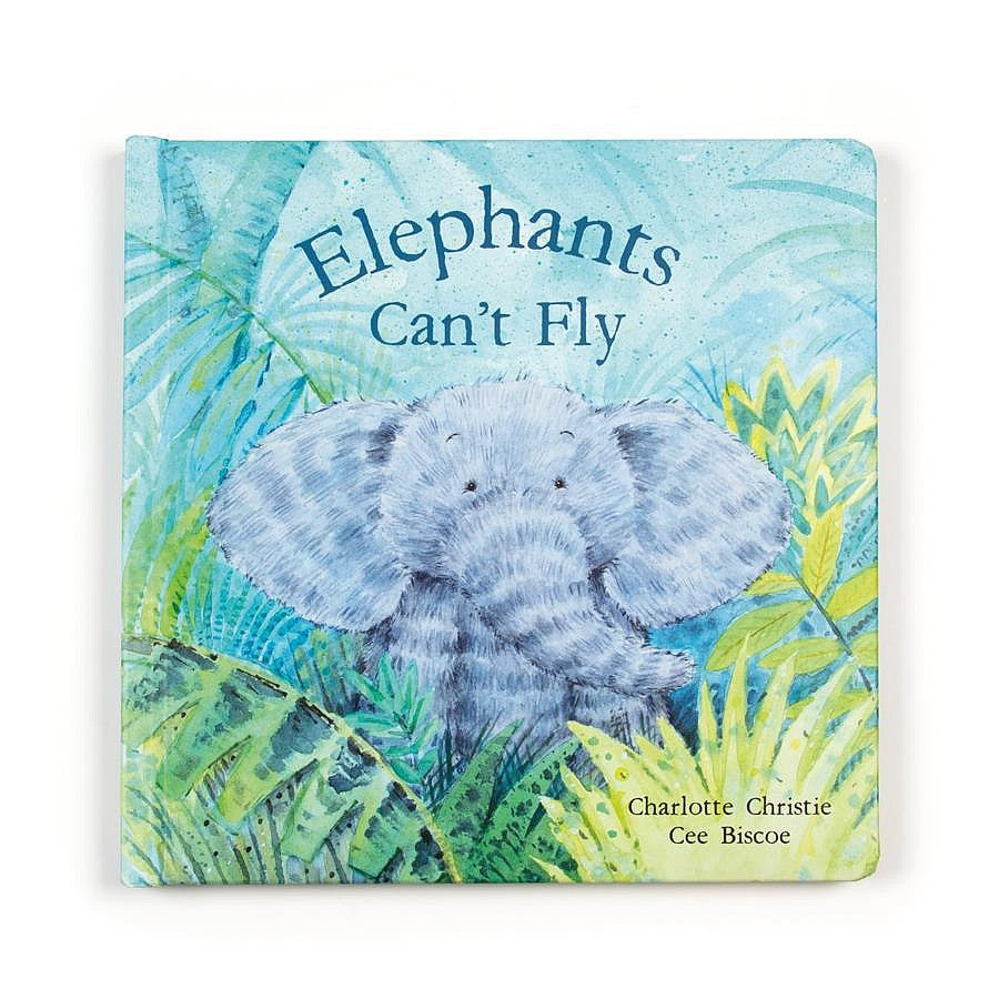 Jellycat 'Elephants Can't Fly' Board Book