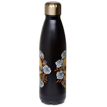 Load image into Gallery viewer, Skulls and Roses Reusable Stainless Steel Drink Bottle

