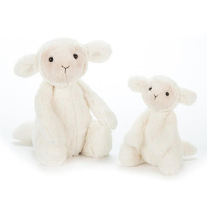 Jellycat Bashful Lamb - Various Sizes - Derbyshire Gift Centre