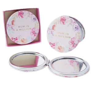 'Mum In A Million' Compact Mirror