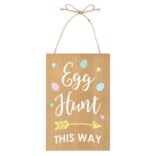 Load image into Gallery viewer, Easter Egg Hunt Hanging Sign
