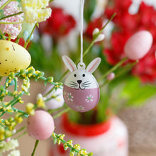 Load image into Gallery viewer, Small Metal Hanging Bunny - Purple
