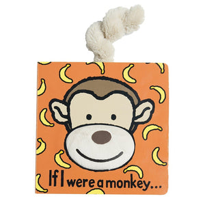 Jellycat Book - If I Were A Monkey - Derbyshire Gift Centre