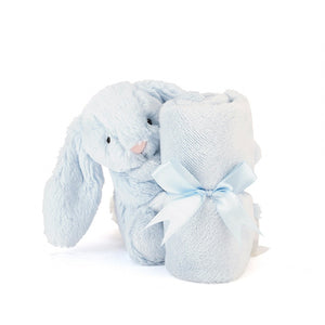 Jellycat Bashful Bunny Soother - Blue - Derbyshire Gift Centre