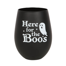 Load image into Gallery viewer, &#39;Here For The Boo&#39;s&#39; Stemless Glass
