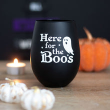 Load image into Gallery viewer, &#39;Here For The Boo&#39;s&#39; Stemless Glass
