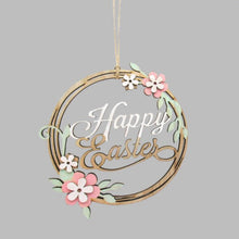 Load image into Gallery viewer, &#39;Happy Easter&#39; Wooden Laser Cut Sign
