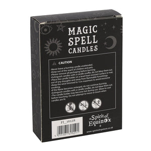 12 Black Spell Candles - 'Protection'