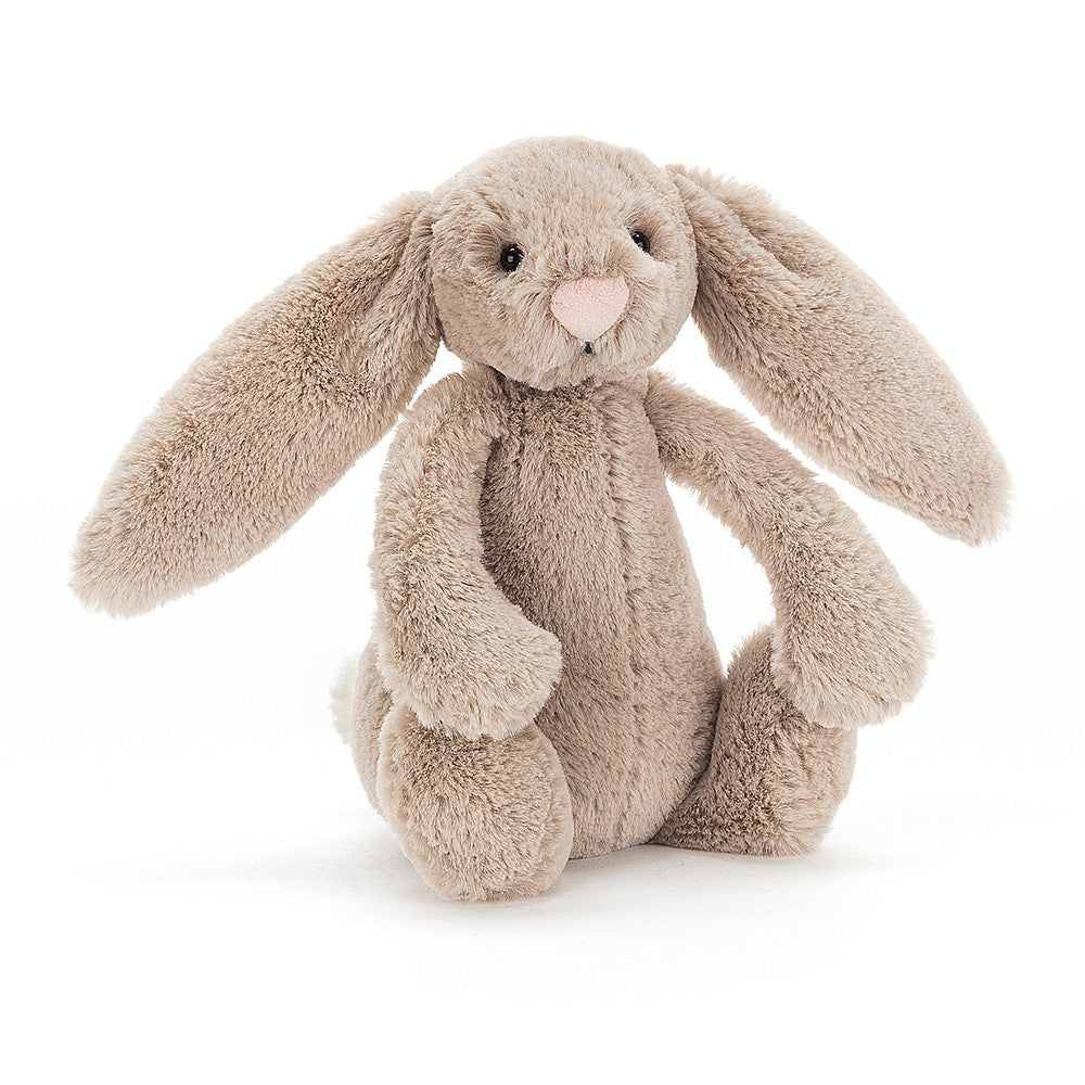 Jellycat Bashful Bunny - Beige, Various Sizes - Derbyshire Gift Centre